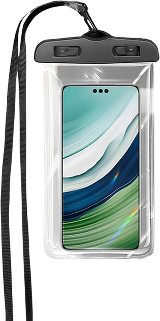 Waterproof Phone Pocket Case - [Easy Lock & Heavy Duty] Phone Waterproof Protective Bag Beach Essential Travel Essential